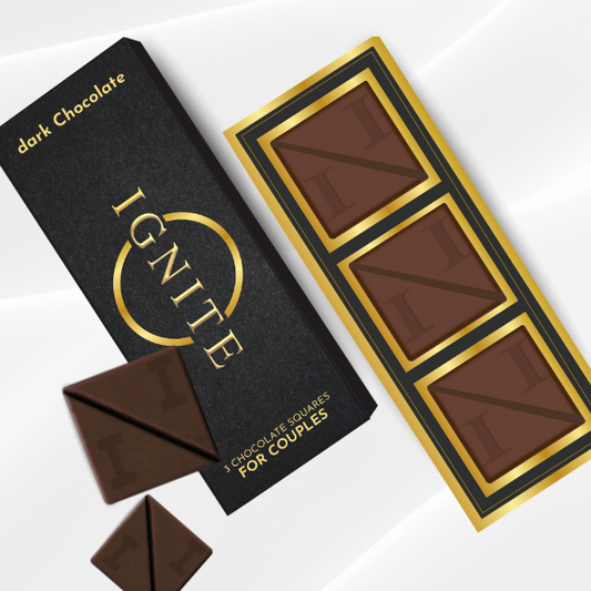 Ignite Chocolate Bars Aphrodisiac-infused chocolate Dark Chocolate for Couples